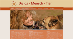 Desktop Screenshot of dialog-mensch-tier.de